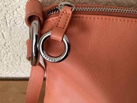 Séquoia sac bandoulière en cuir neuf avec dustbag