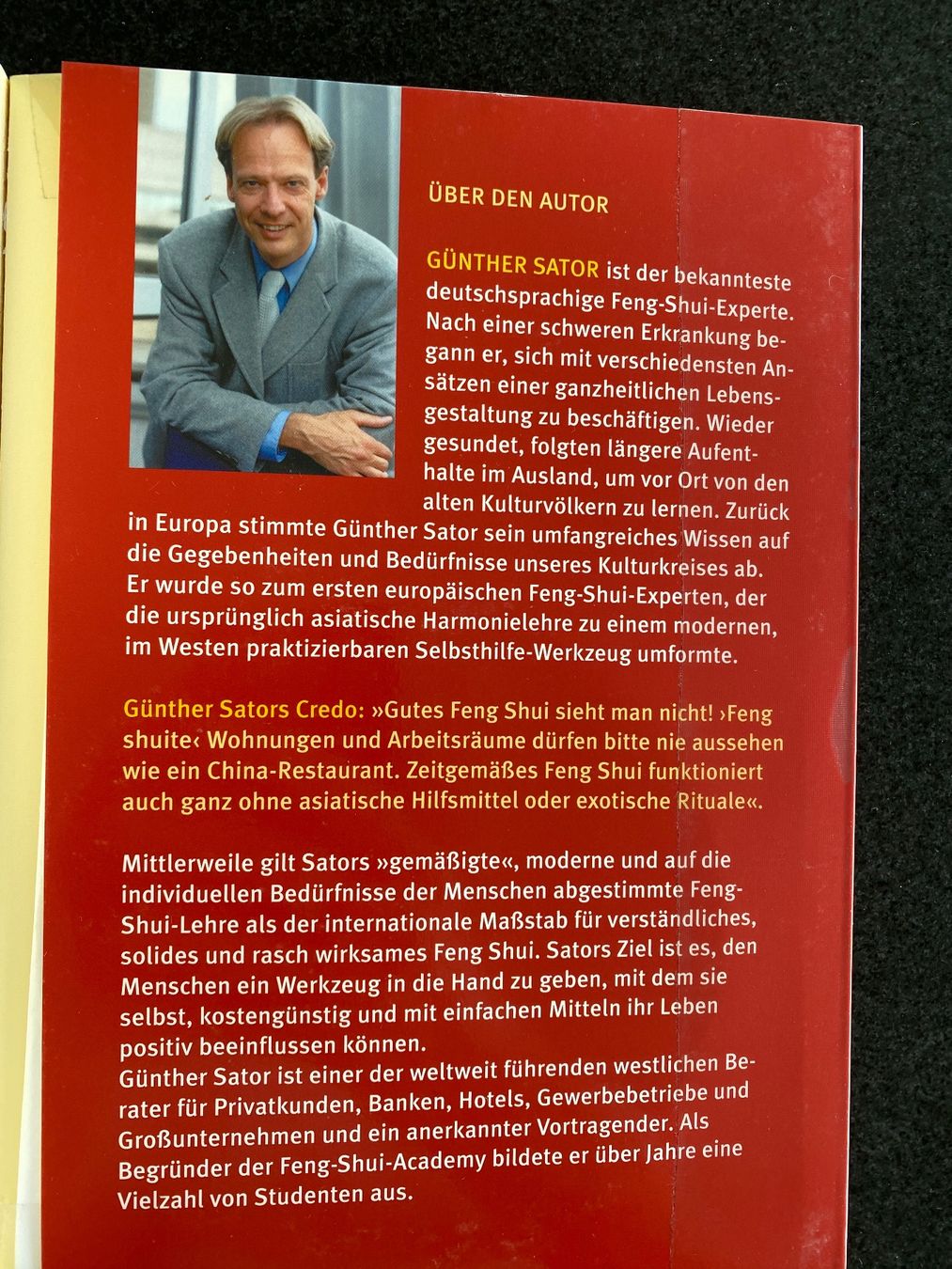 Libri: Günther Sator - Feng Shui – Usato da Meisterschwanden venduto da Lapins2019 4