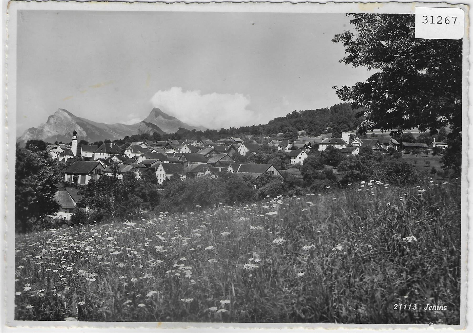 Cartoline postali: Jenins - Generalansicht – Usato da Ettingen venduto da Kartenplanet