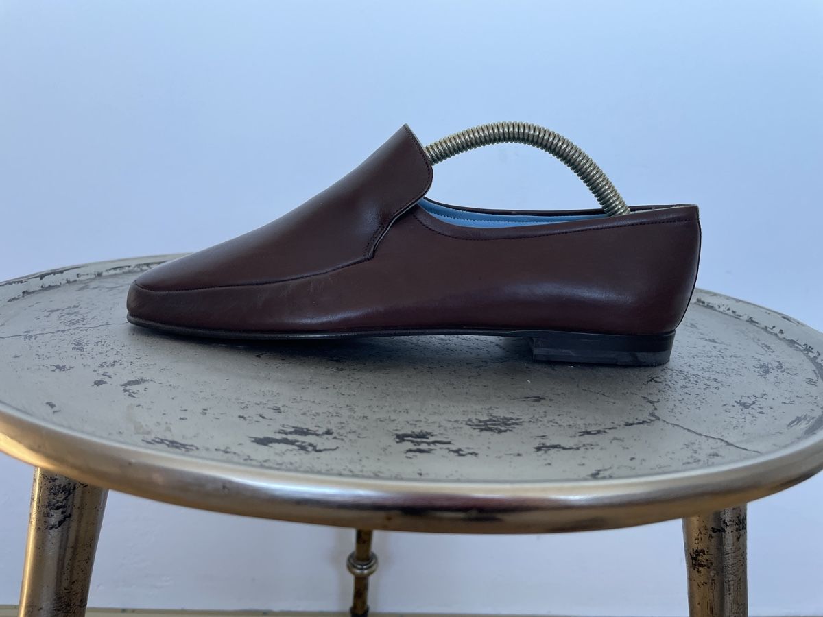 Bally Scarpe da donna: Braune Lederhalbschuhe Bally (Gr. 38.5) – Nuovo (secondo la descrizione) da Grenchen venduto da M_ina