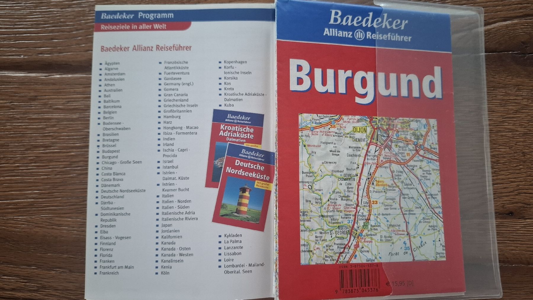 Libri: Baedeker Reiseführer Burgund – Usato da Sattel venduto da Chneusi 1