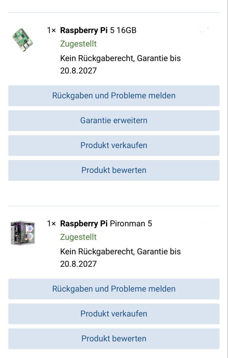 Raspberry Pi PC: Raspberry Pi 5 16 GB mit Zubehör – Usato da Bülach venduto da moscarda 1