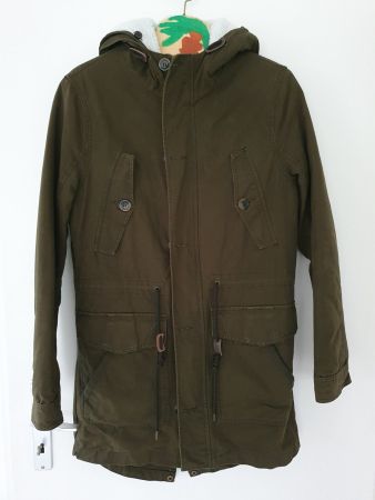 Winterjacke/Parka olivgrün