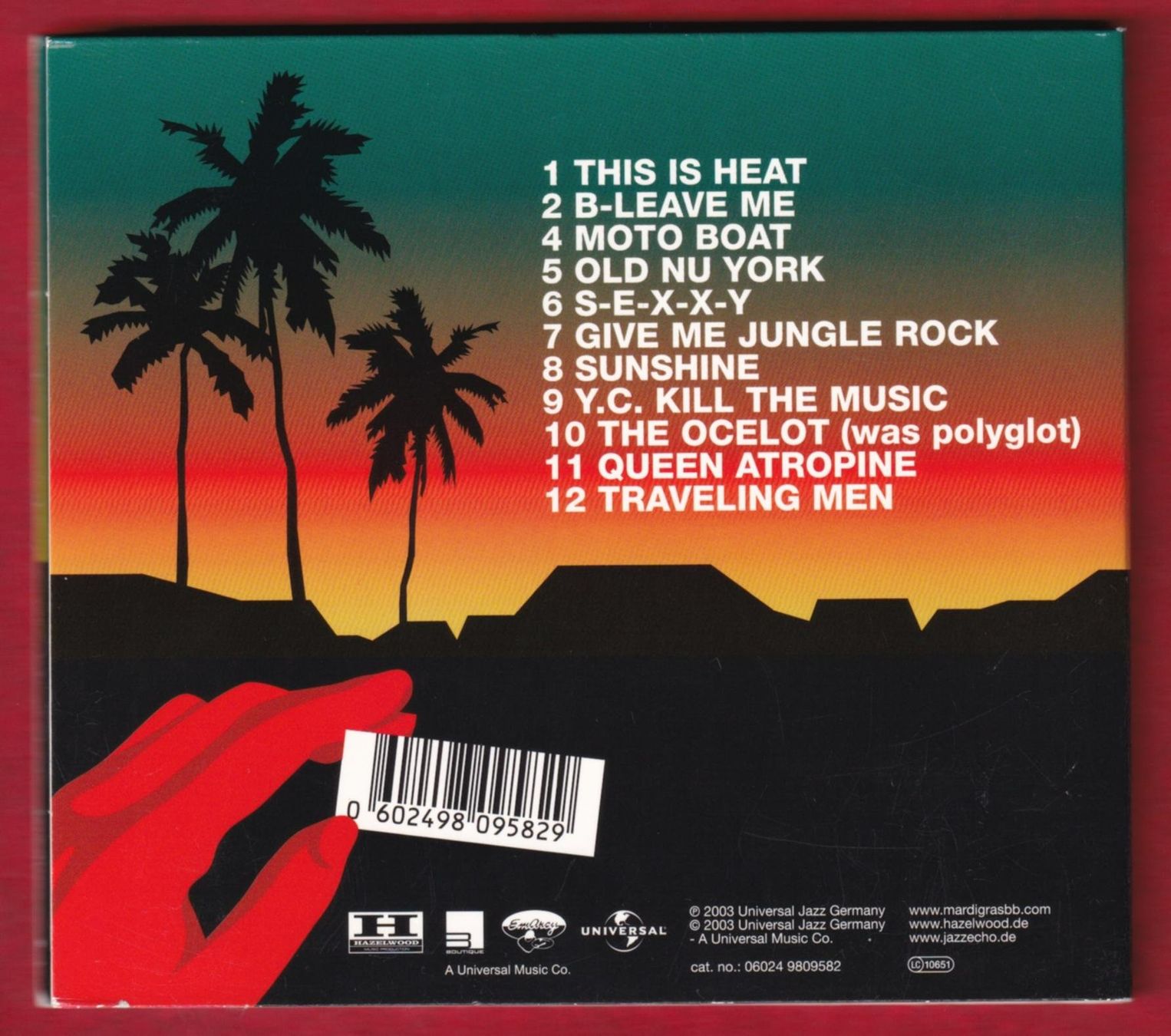 CDs: Mardi Gras.BB - Heat (CD) – Gebraucht aus Zürich von Pfluftl2000 1