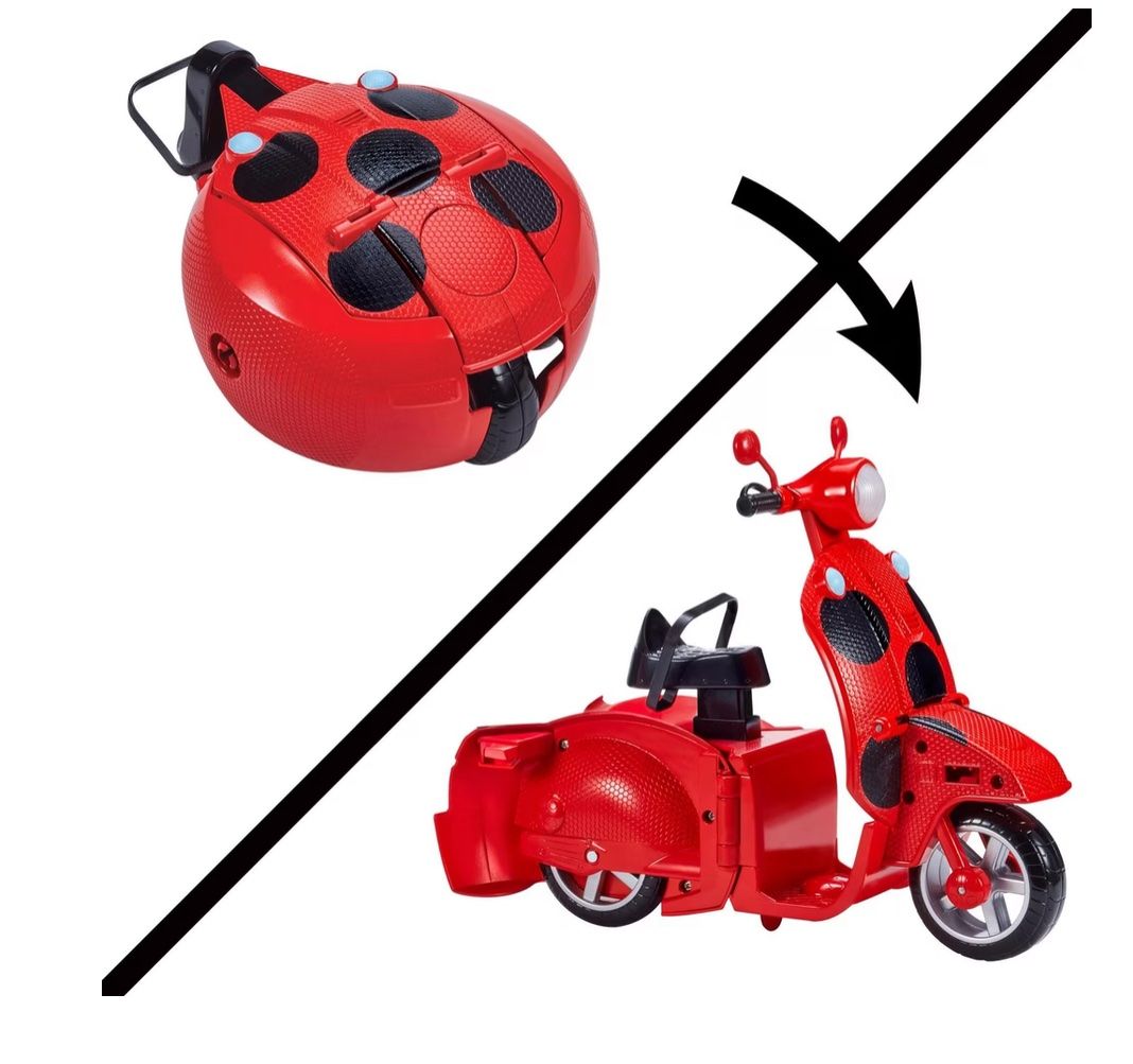 Giocattoli: Miraculous Ladybug Scooter mit Puppe – Nuovo (secondo la descrizione) da Küsnacht ZH venduto da ast_26yp 7