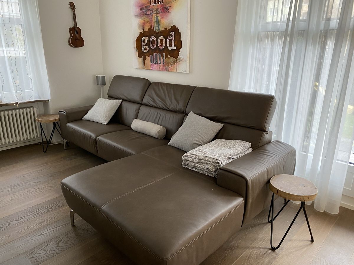 Sofas: Sofa Echtleder Ecksofa Move – D'occasion à Winterthur par tanscha
