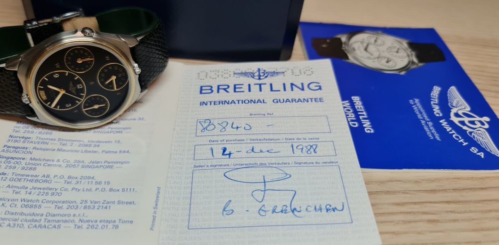 Breitling World 4 Timer 80840 | Kaufen auf Ricardo