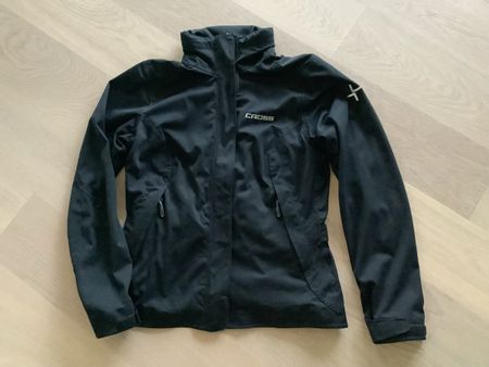 Top Regenjacke, Cross, Gr. S, schwarz