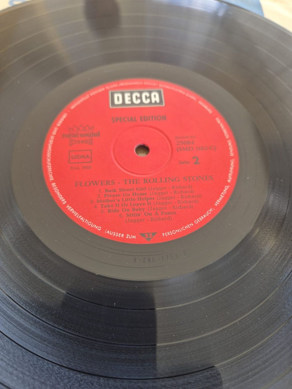 Dischi in vinile: The Rolling Stones FLOWERS LP  Special Edition – Usato da Fehraltorf venduto da Joggel3 3