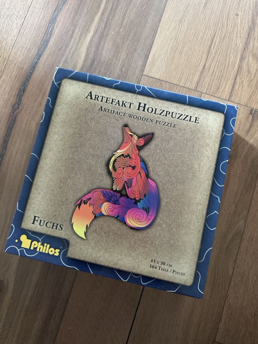 Puzzles: Holzpuzzle Artefakt Fuchs – Gebraucht aus Schellenberg von Naemi