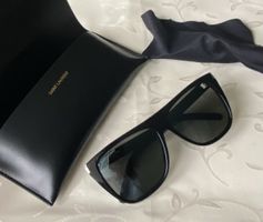 Saint Laurent SL 1002 Sonnenbrille Schwarz-Top Zustand!