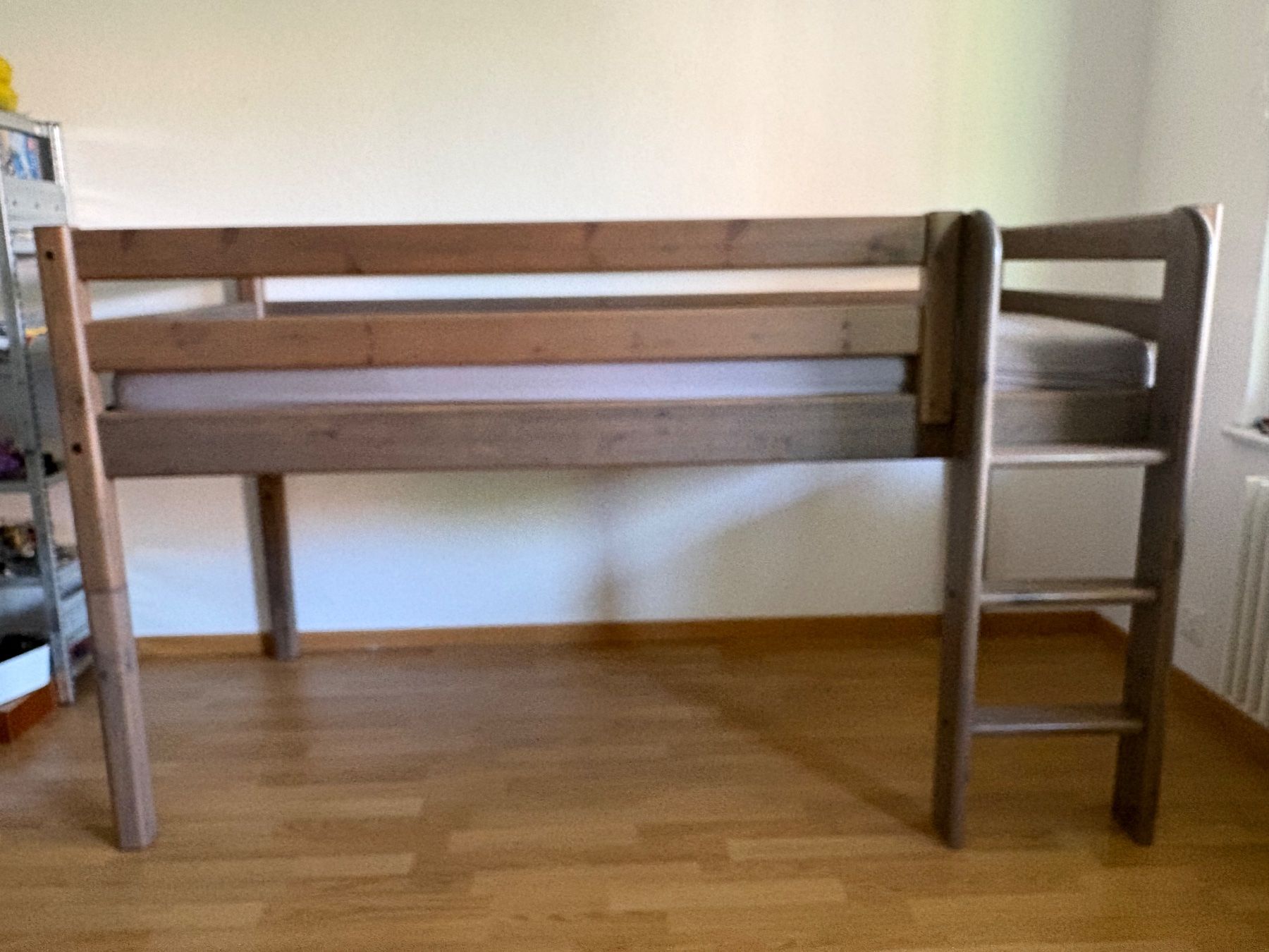 Flexa Betten: FLEXA Hochbett 120 cm, grau/terra – Gebraucht aus Bern von Barbarita 1