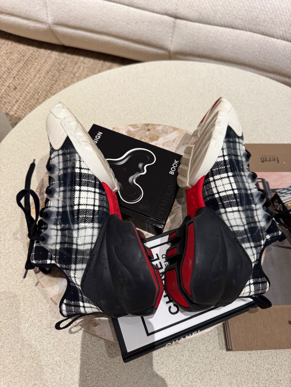 Dior Scarpe da donna: DIOR SNEAKERS TARTAN – Usato da Schwyz venduto da bofb 6