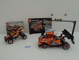 Lego -  Renn-Truck und Strandbuggy