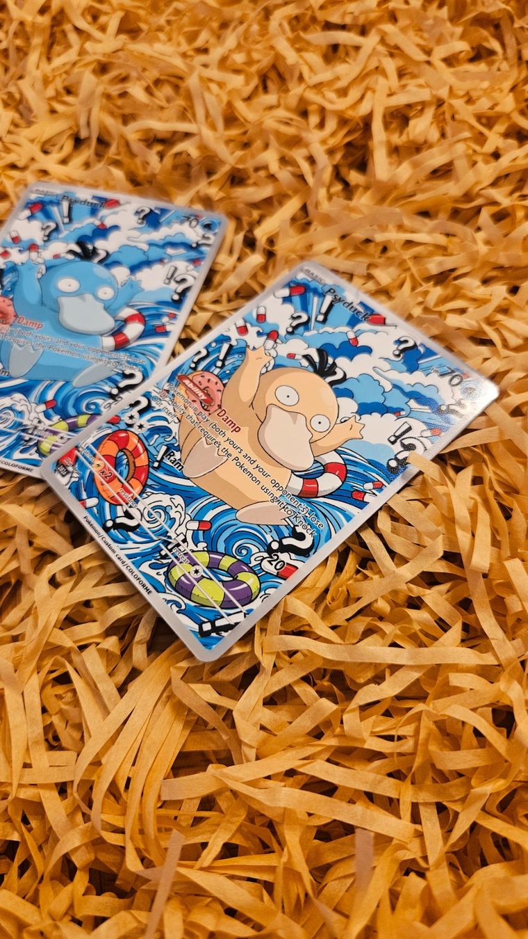 Pokémon Carte collezionabili: Psyduck Custom Card ⚠️ 10.- each – Nuovo (secondo la descrizione) da Yverdon-les-Bains venduto da sen_dh25 1