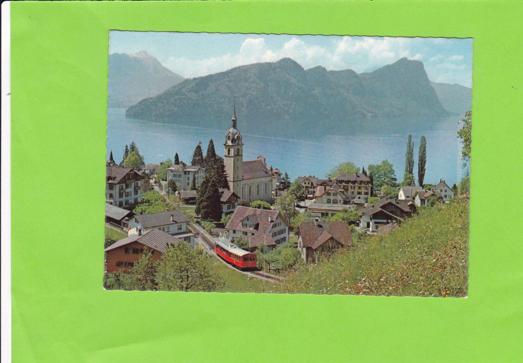 Cartes postales: Vitznau mit Rigibahn – D'occasion à St. Peterzell par neckertal