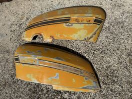 Lambretta Seitendeckel DL 200 Ocker Original