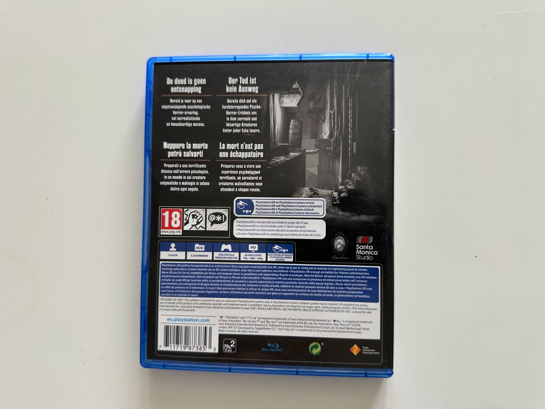 Sony Giochi: Here They Lie, Sony Playstation 4, PS4 PS VR – Usato da Couvet venduto da nay_prh5 2