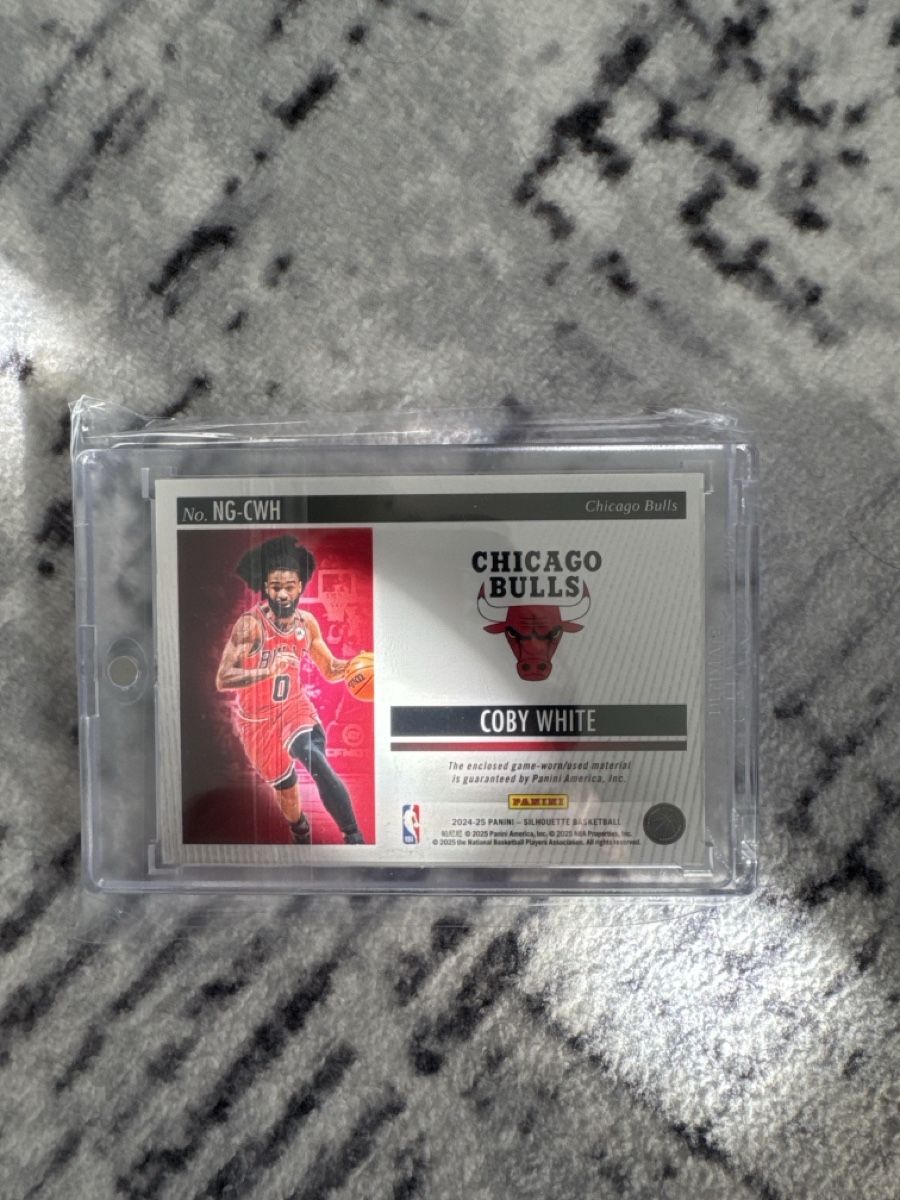 Nba Carte collezionabili: Coby White Silhouette /10 – Usato da Dulliken venduto da alpi.cards 1