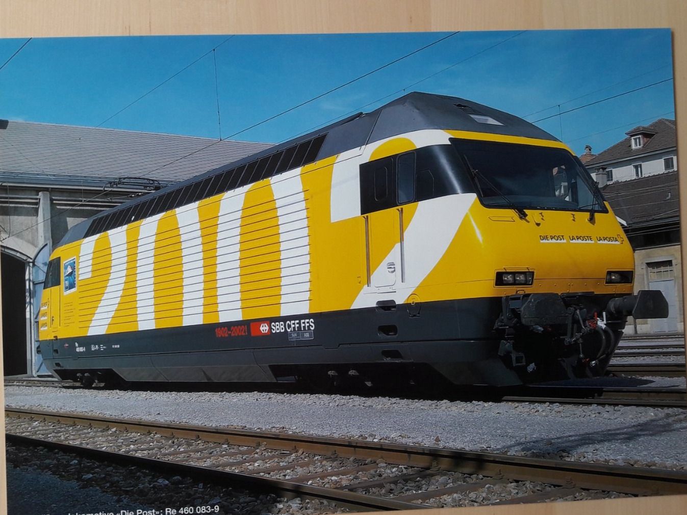 Foto & Immagini: 4 mini-posters Re 460 CFF  "100 ans CFF" – Usato da Buttes venduto da Cafe2005 3
