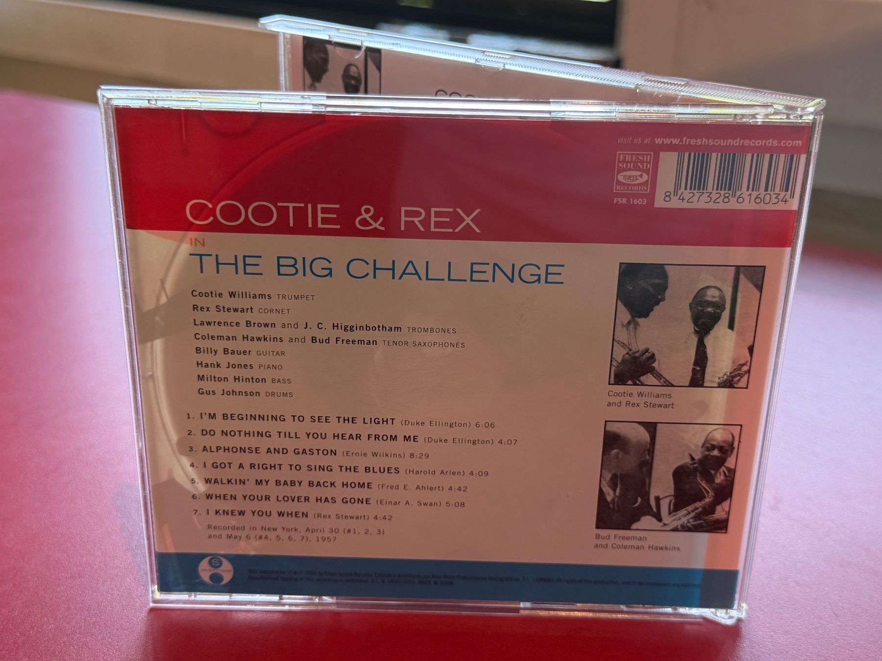 CD: Cootie & Rex - The Big Challenge - HF41AS – Usato da Küsnacht ZH venduto da JazzRecords 1