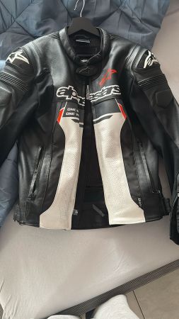 Lederjacke Moto
