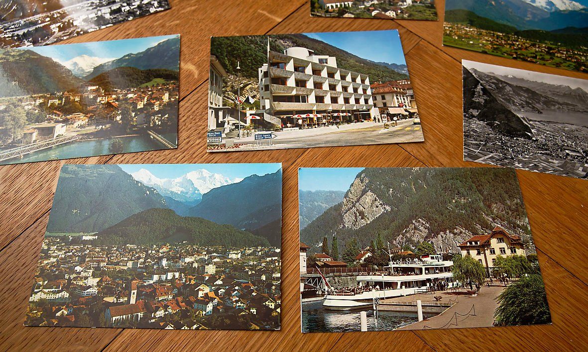 Cartoline postali: 12 verschiedene Ansichtskarten Interlaken (2 doppelt) – Difettoso da Bern venduto da Maccalvin 3