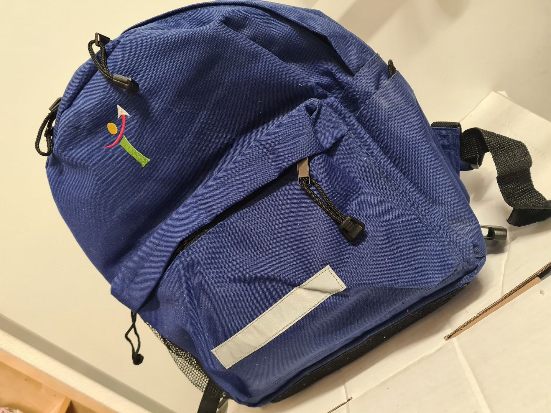 Rucksäcke: Schlichter Nylon Rucksack, 36x32 cm – Gebraucht aus Amriswil von used2use