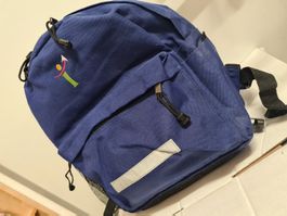 Schlichter Nylon Rucksack, 36x32 cm