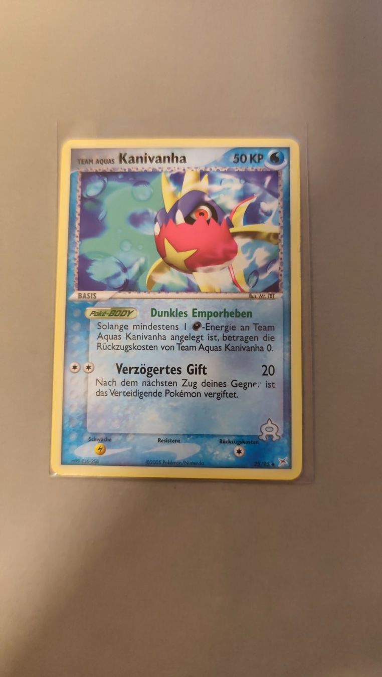 Pokémon Carte collezionabili: Kanivanha - Team Magma vs. Aqua – Usato da Kehrsatz venduto da Riyouu 2