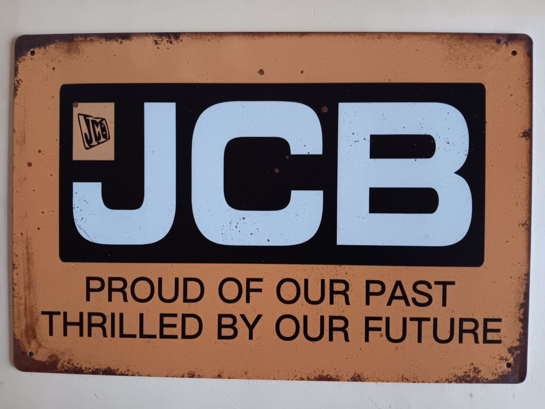 Insegne: JCB Blechschild – Nuovo (secondo la descrizione) da Alberswil venduto da mech350