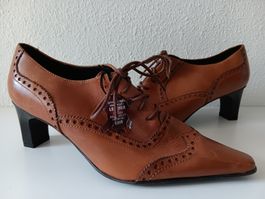 VARESE Chaussures cuir / Leder Schuhe 37,5 (4,5) neuve/ neu