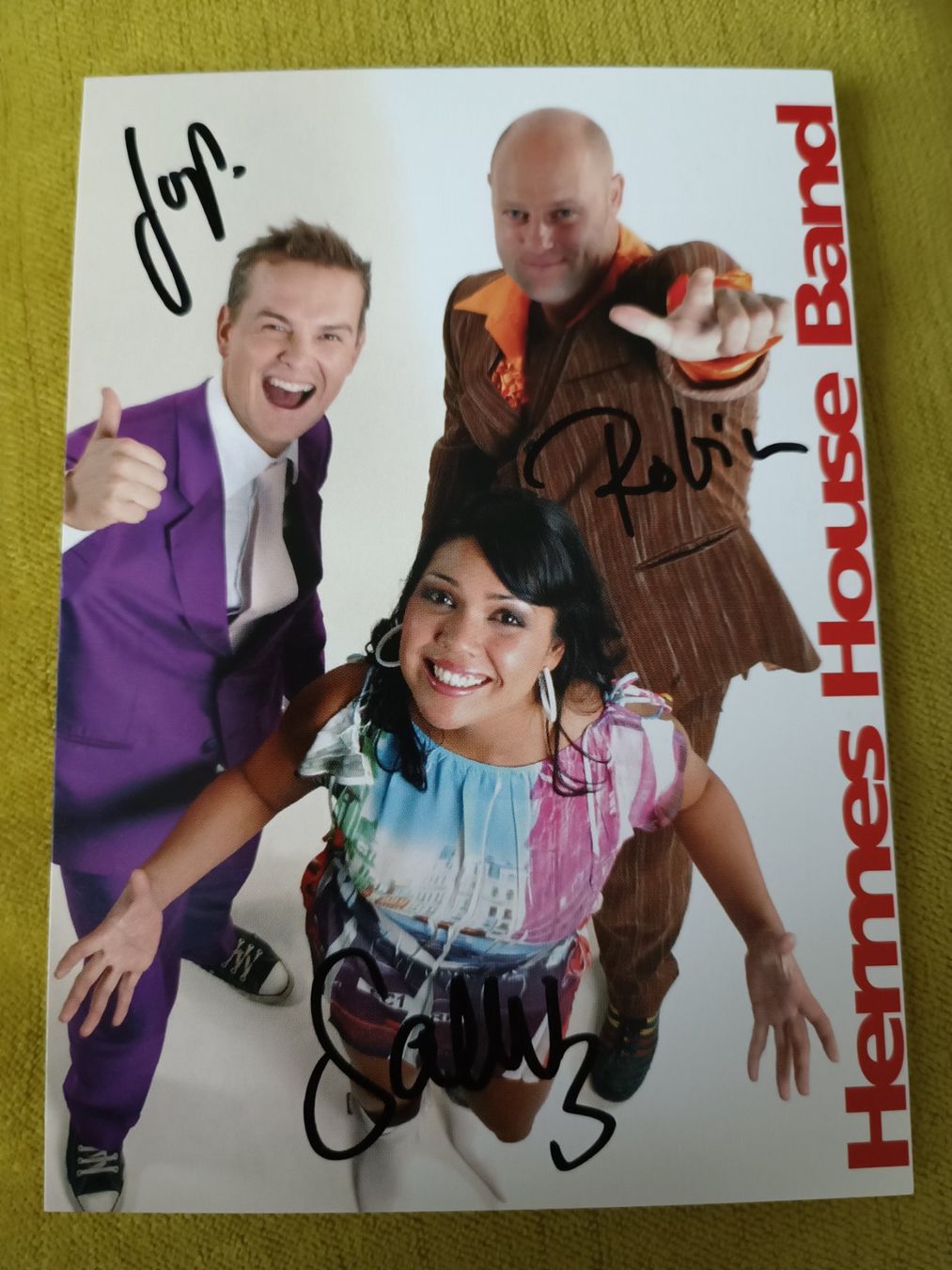Autografi: Hermann House Band - handsigniert – Usato da Menziken venduto da Autogramme