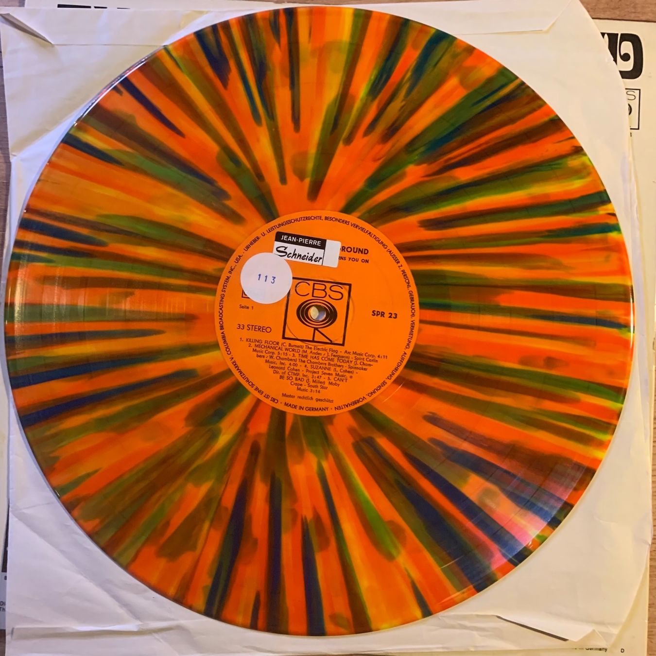 Dischi in vinile: THAT'S UNDERGROUND...OG GER 1968...VG++/VG+ – Usato da Gals venduto da Diskopat 3