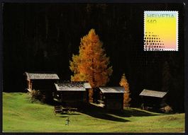 MK Farben der CH - Lärchengold, Walserspicher M. bei Davos