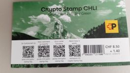 Swiss Crypto Stamp CHLI, original verpackt, **