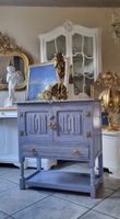 Edle Tudor Kommode*Blue Velvet*Atelier-elisa