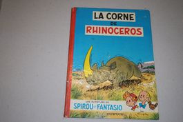 SPIROU    °°°°  LA CORNE DU RHINICÉROS °°°  1970
