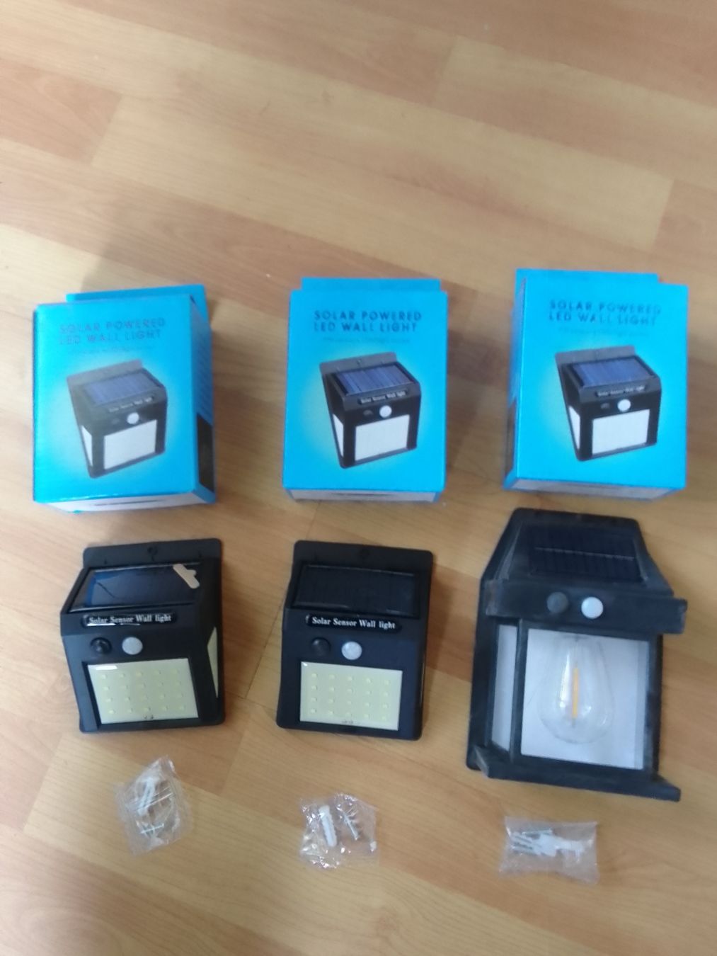 Lampen: 3 Solar Lampen Neu – Neu und originalverpackt aus Ebmatingen von swiss.canadian