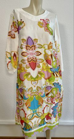 Floer Kleid mit Blumenmuster, Gr 36, ungetragen