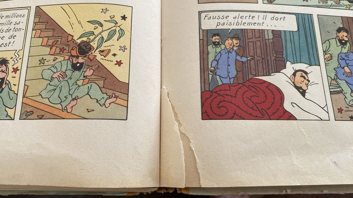 Fumetti: Tim und Struppi 1959 – Usato da Schwarzenbach SG venduto da Alrue3 6