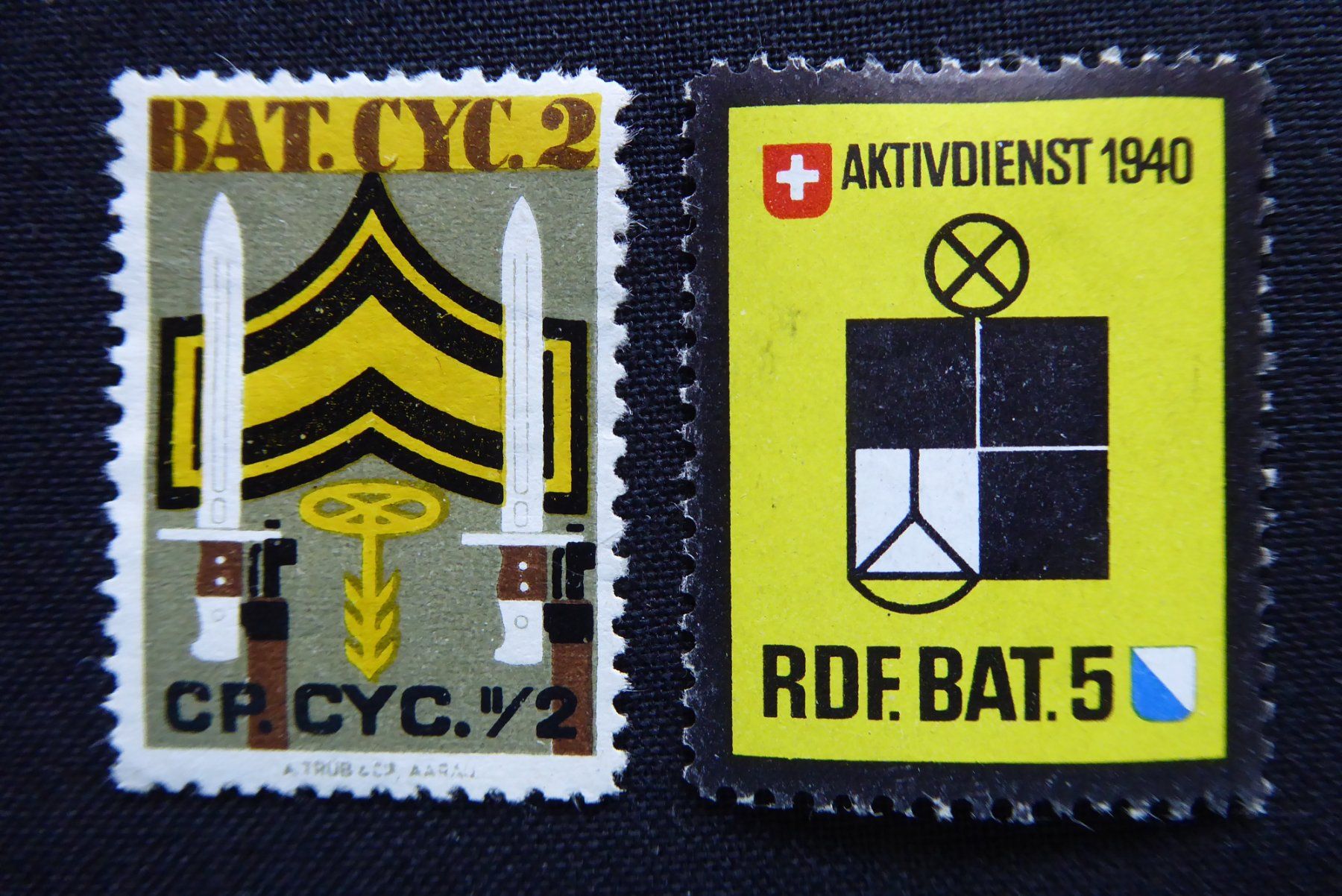 Tutti i francobolli: (m69) Radfahrer Wit 5/1 + 18/1 – Usato da Basel venduto da scholle50