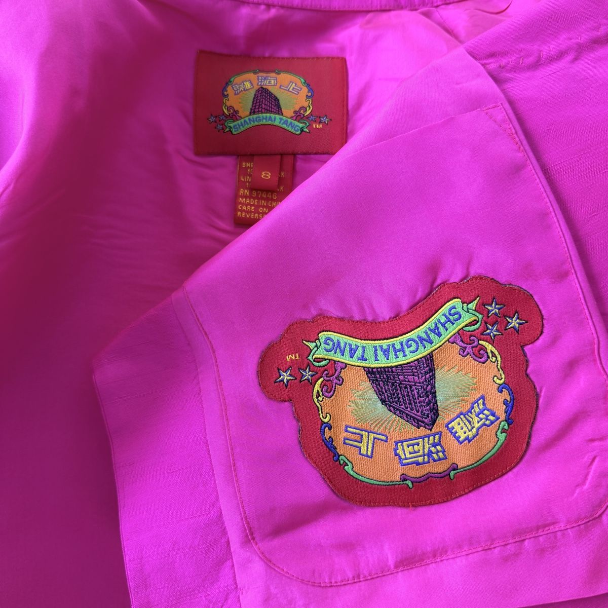 Shanghai Tang Giacche: Shanghai Tang silk blazer – Usato da Freienbach venduto da Avviivva_Shop 7