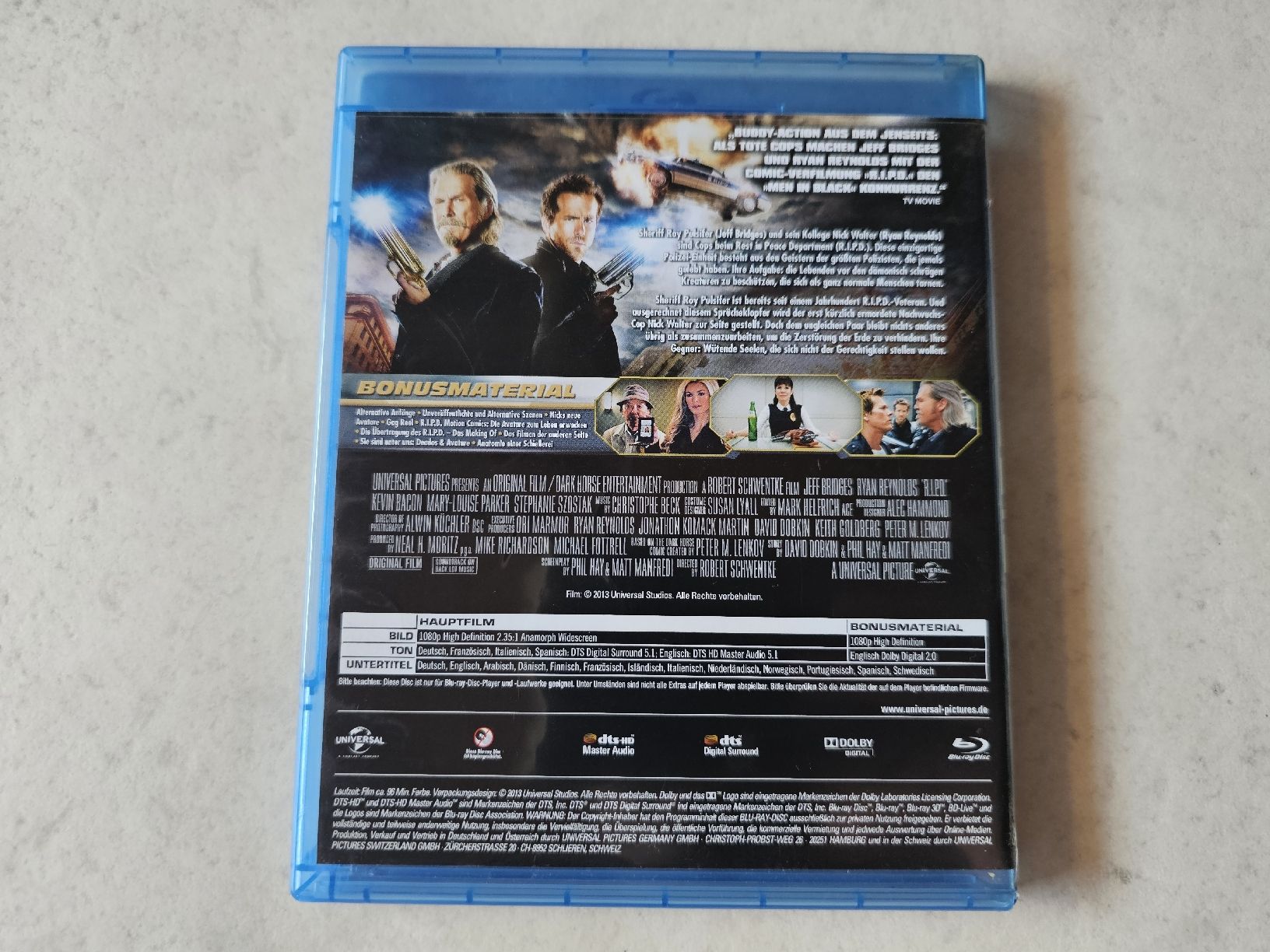 Alle DVDs: R.I.P.D.  -  Rest In Peace Department  /  Bluray – Gebraucht aus Schneisingen von backstore24 1