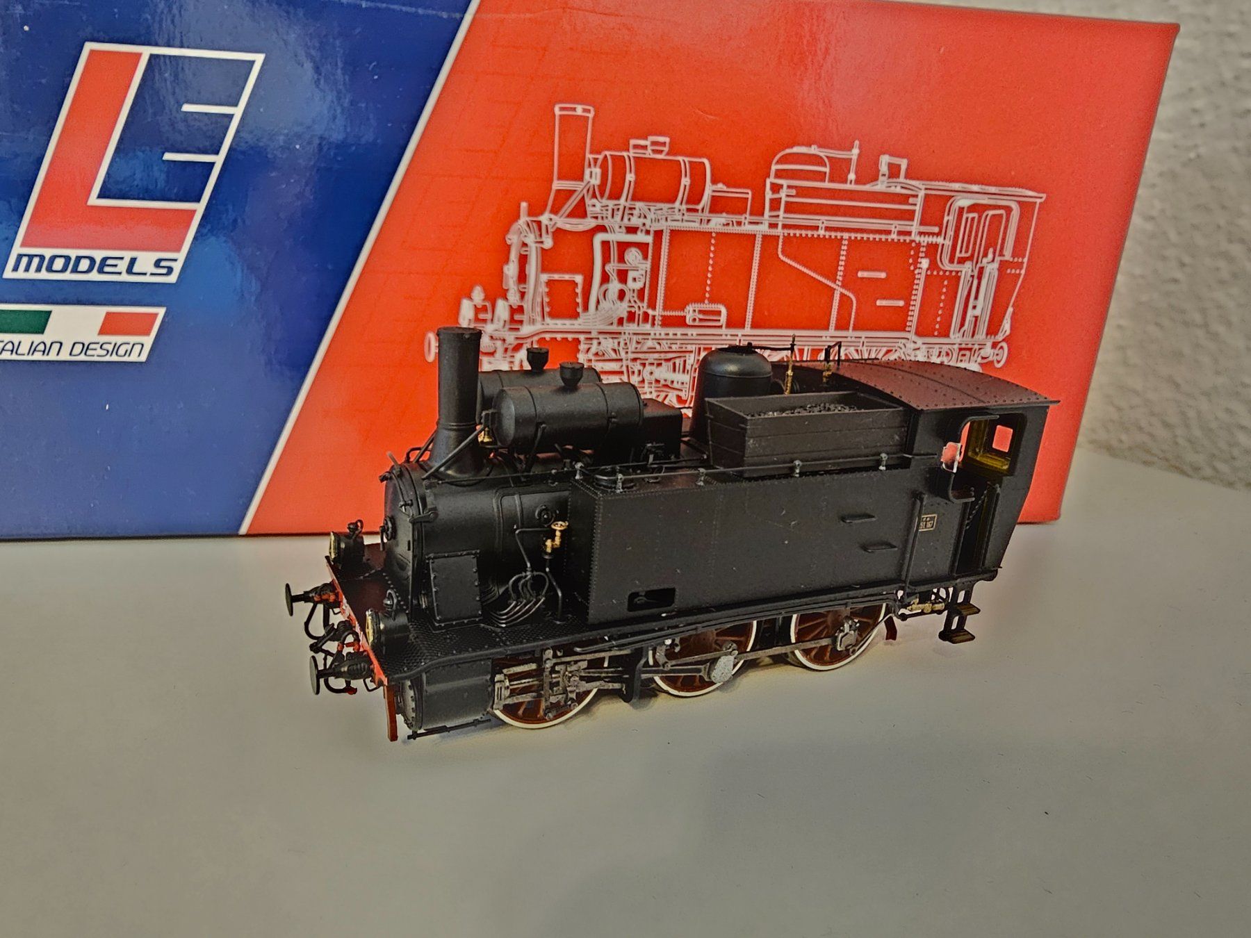 LE Models 21275 - FS 851.167 Dampflok H0/DC (Gebraucht) in Matten b ...
