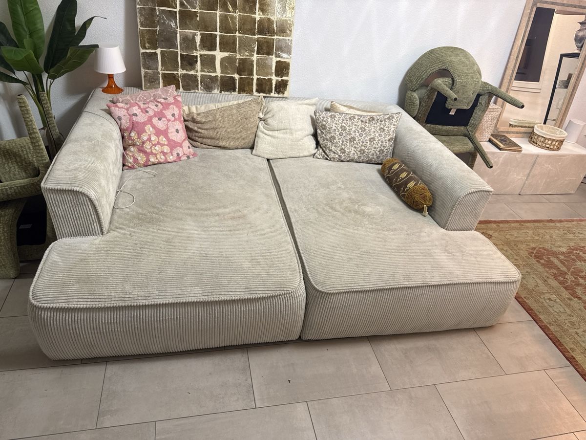Sofas: VENTE-UNIQUE Sofa 3-Sitzer - tiefe Komfortsitzfläche - grob  – Gebraucht aus Zürich von pascalmattmann
