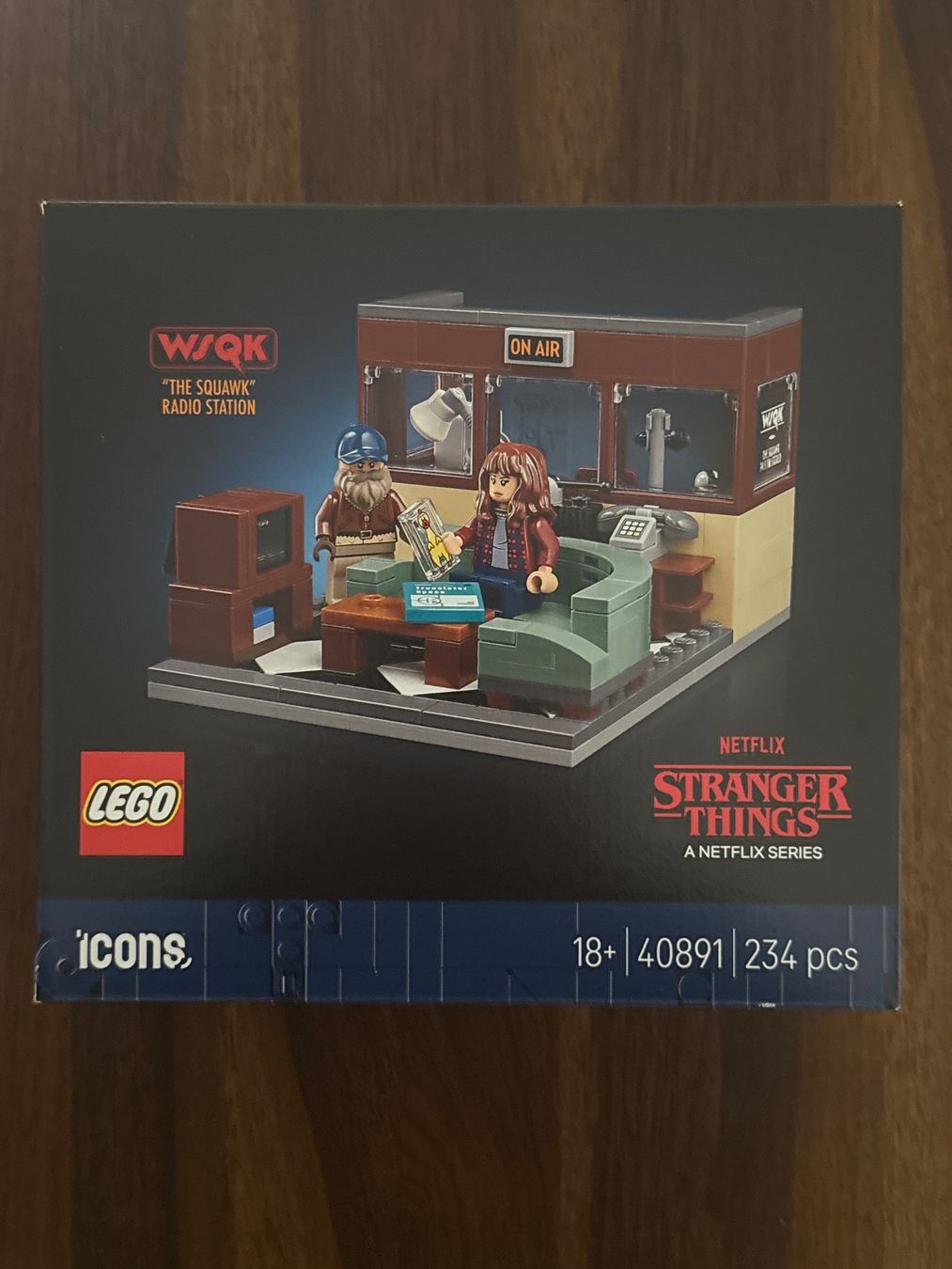 LEGO 40891 Stranger Things The Squawk Radio Station Ne Gebraucht 