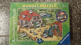 Ravensburger Rubbel Puzzle Farm 80 Pieces 5+ Jahre