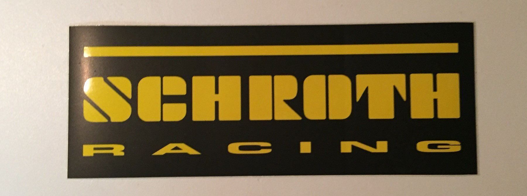 Aufkleber: Schroth Racing Aufkleber Sticker 15x5.5cm – Neu (gemäss Beschreibung) aus Goldach von SSRConzept