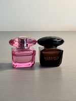 2 VERSACE CRYSTAL MINIATUREN